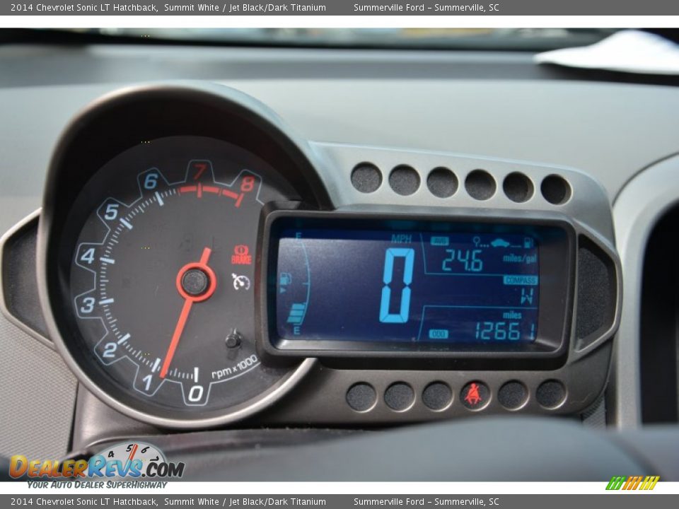 2014 Chevrolet Sonic LT Hatchback Gauges Photo #27