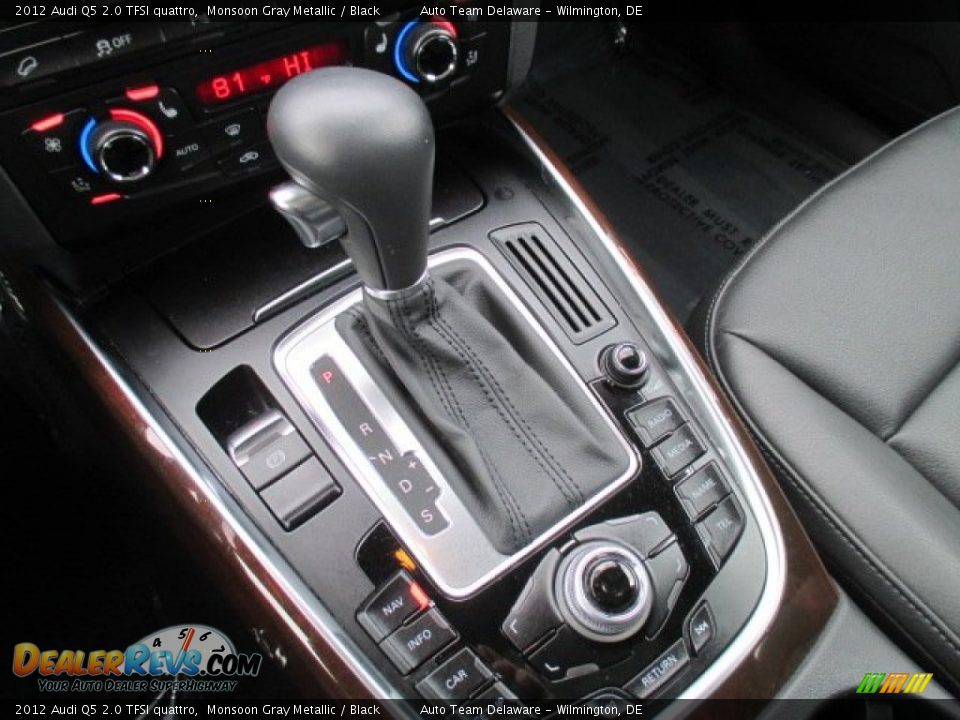 2012 Audi Q5 2.0 TFSI quattro Monsoon Gray Metallic / Black Photo #14