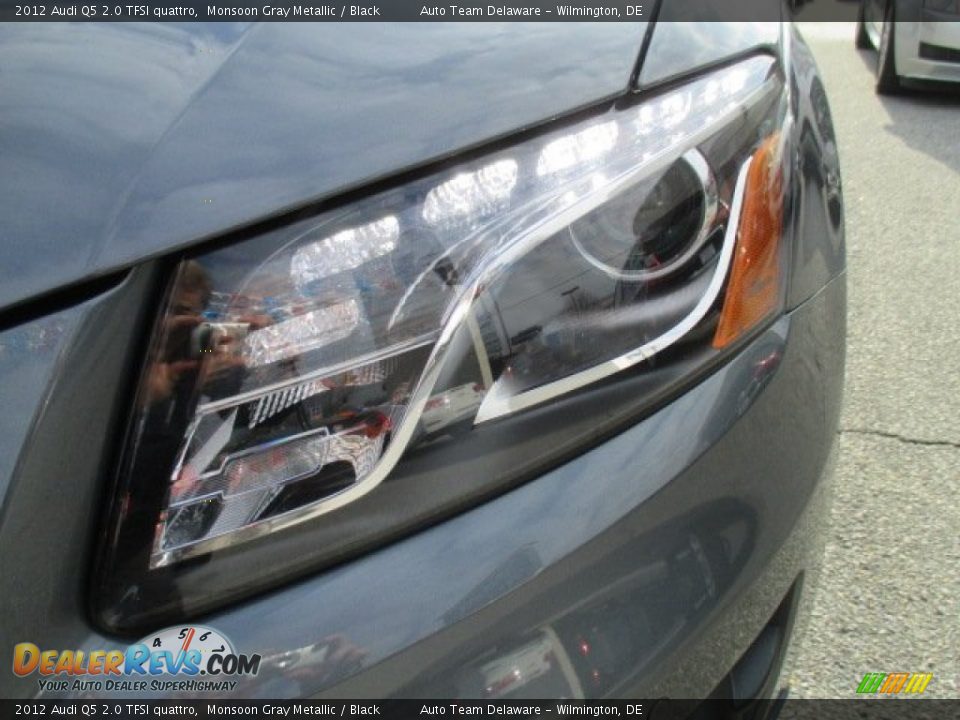 2012 Audi Q5 2.0 TFSI quattro Monsoon Gray Metallic / Black Photo #27