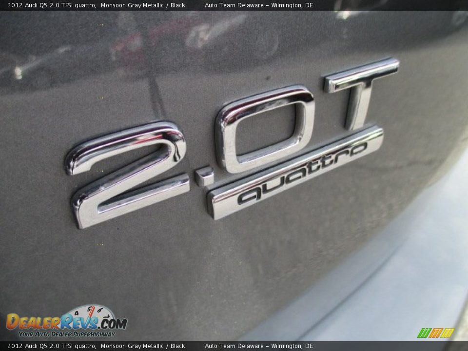 2012 Audi Q5 2.0 TFSI quattro Monsoon Gray Metallic / Black Photo #30