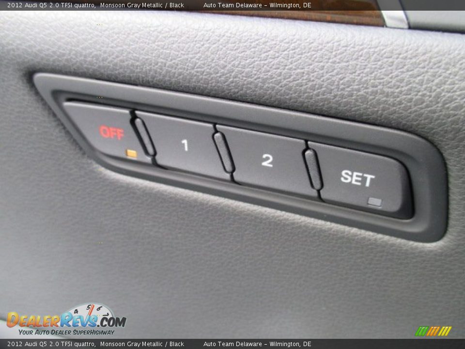 2012 Audi Q5 2.0 TFSI quattro Monsoon Gray Metallic / Black Photo #31