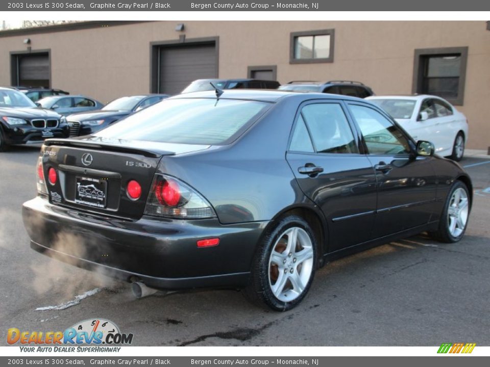 2003 Lexus IS 300 Sedan Graphite Gray Pearl / Black Photo #4