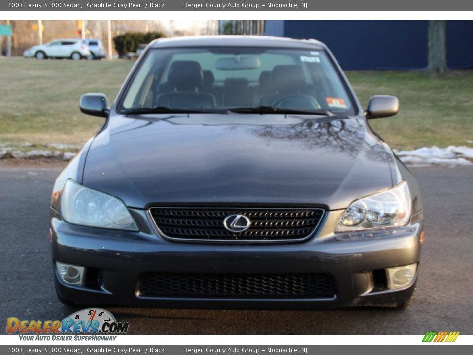 2003 Lexus IS 300 Sedan Graphite Gray Pearl / Black Photo #8