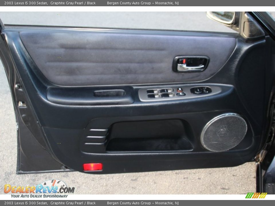 2003 Lexus IS 300 Sedan Graphite Gray Pearl / Black Photo #9