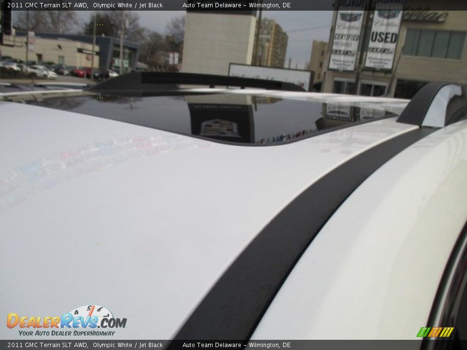 2011 GMC Terrain SLT AWD Olympic White / Jet Black Photo #32