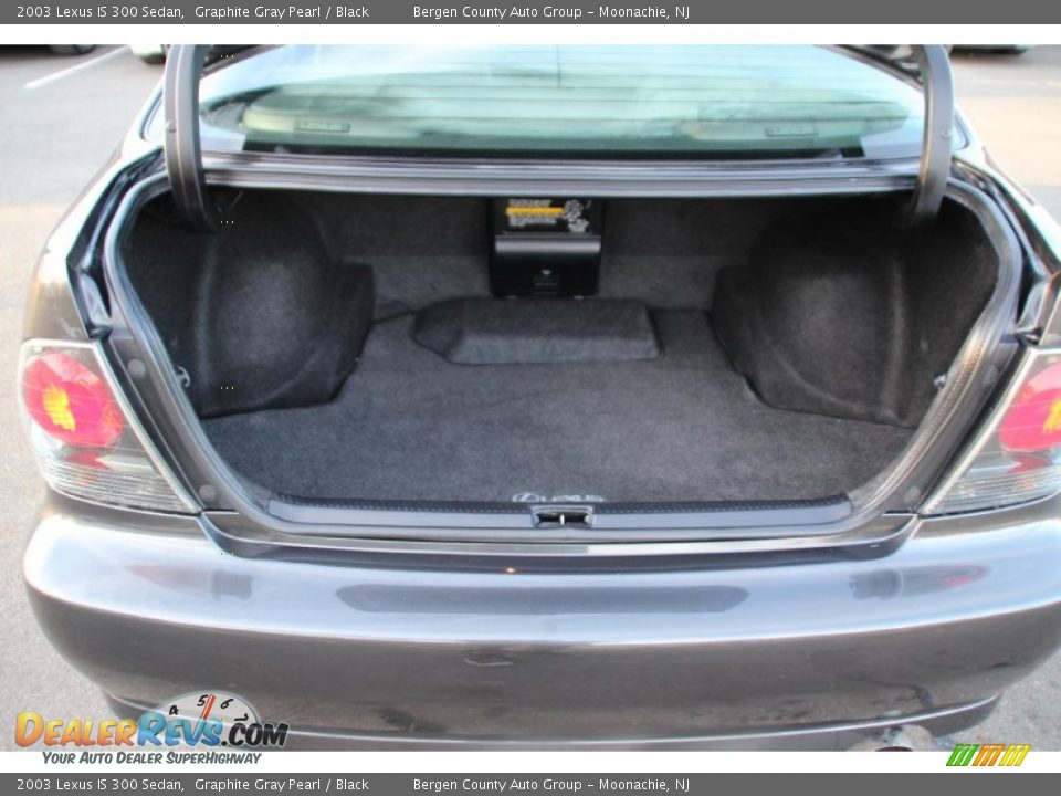 2003 Lexus IS 300 Sedan Graphite Gray Pearl / Black Photo #23