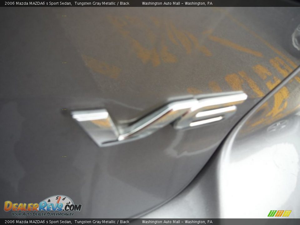 2006 Mazda MAZDA6 s Sport Sedan Tungsten Gray Metallic / Black Photo #8