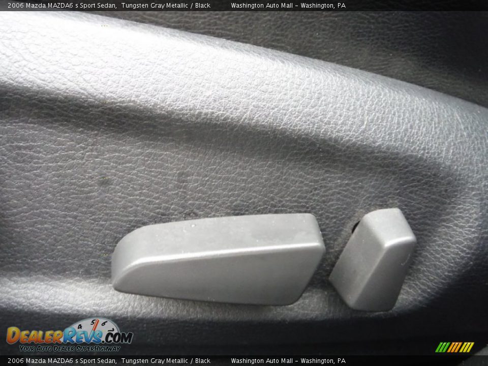 2006 Mazda MAZDA6 s Sport Sedan Tungsten Gray Metallic / Black Photo #13