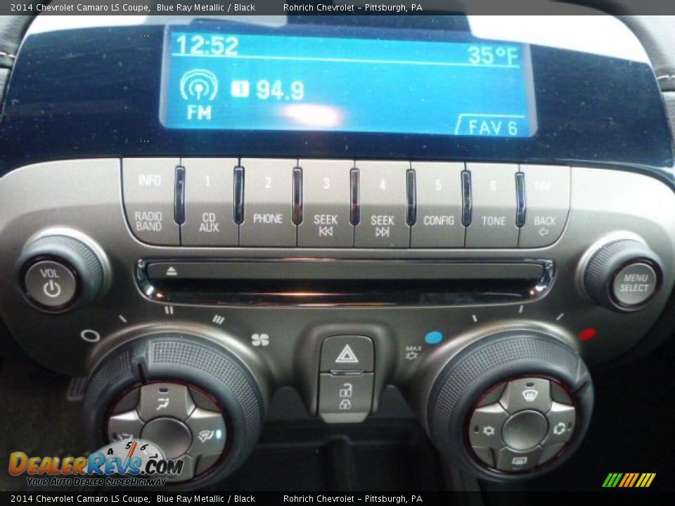 2014 Chevrolet Camaro LS Coupe Blue Ray Metallic / Black Photo #4