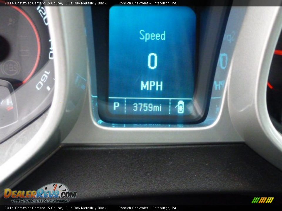 2014 Chevrolet Camaro LS Coupe Blue Ray Metallic / Black Photo #5