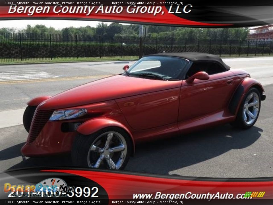 2001 Plymouth Prowler Roadster Prowler Orange / Agate Photo #1