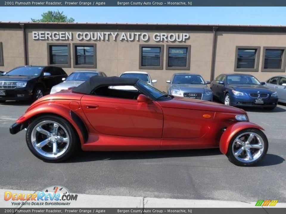 2001 Plymouth Prowler Roadster Prowler Orange / Agate Photo #2