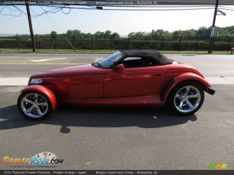 2001 Plymouth Prowler Roadster Prowler Orange / Agate Photo #4
