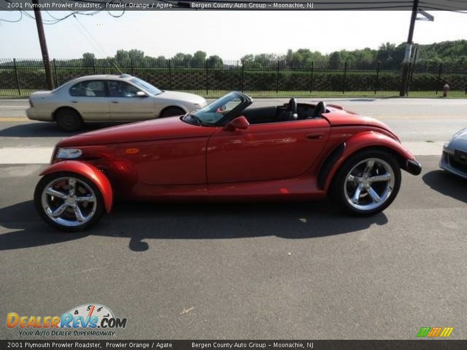 2001 Plymouth Prowler Roadster Prowler Orange / Agate Photo #12