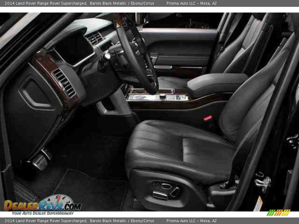 Ebony/Cirrus Interior - 2014 Land Rover Range Rover Supercharged Photo #7