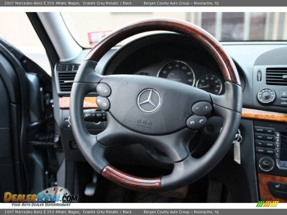 2007 Mercedes-Benz E 350 4Matic Wagon Steering Wheel Photo #19