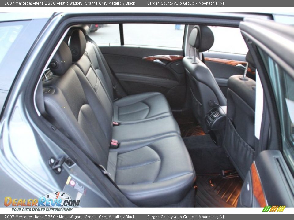 Rear Seat of 2007 Mercedes-Benz E 350 4Matic Wagon Photo #26