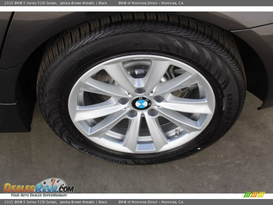 2015 BMW 5 Series 528i Sedan Jatoba Brown Metallic / Black Photo #4
