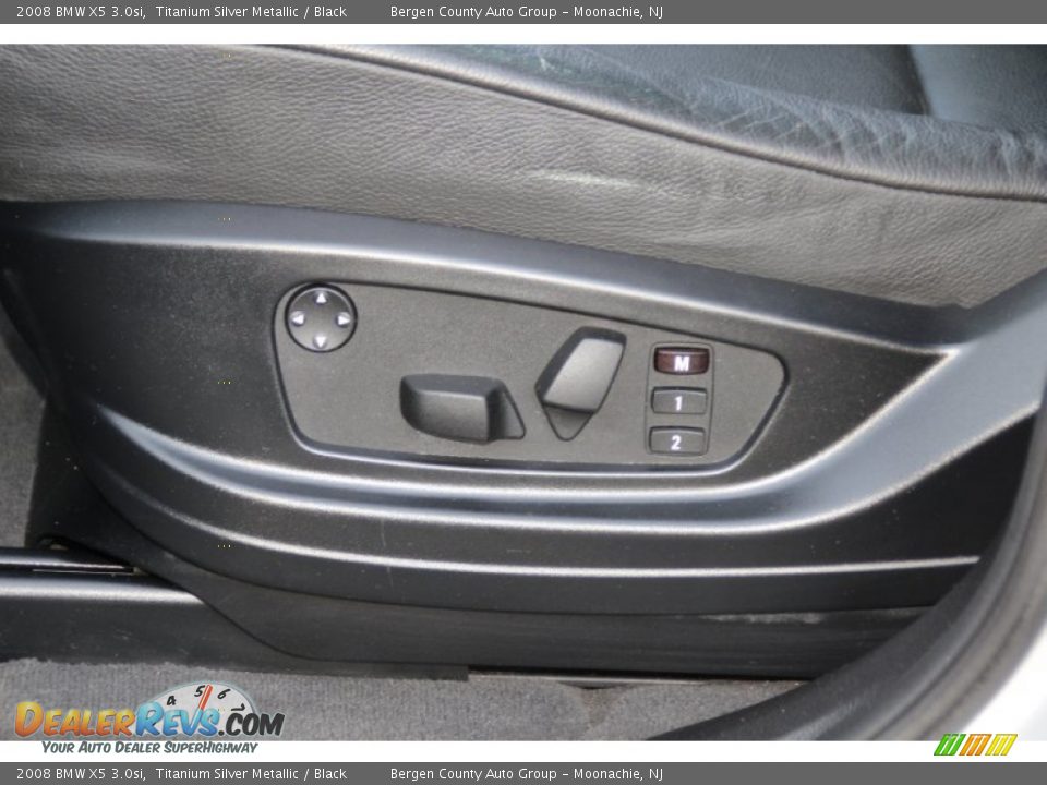 2008 BMW X5 3.0si Titanium Silver Metallic / Black Photo #13