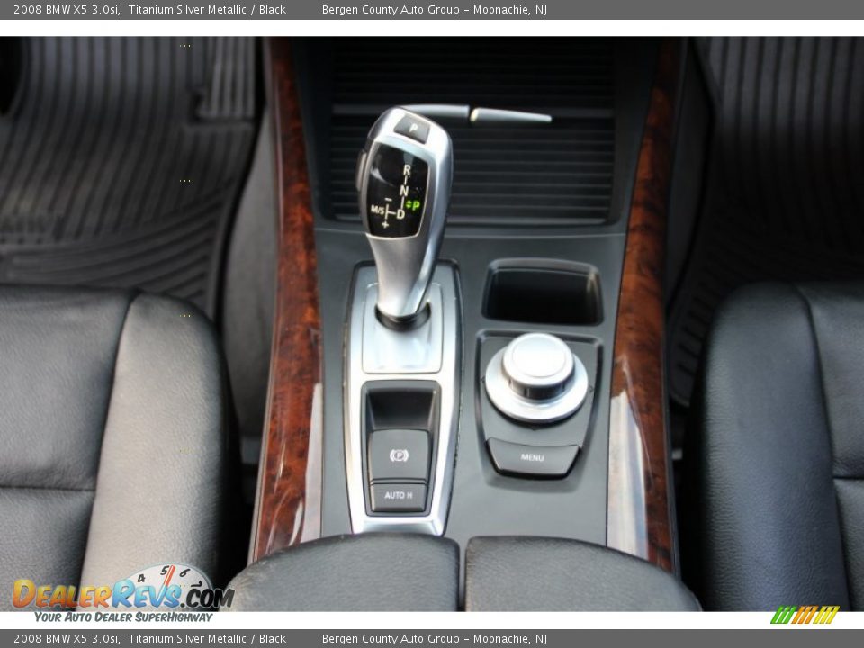 2008 BMW X5 3.0si Titanium Silver Metallic / Black Photo #18