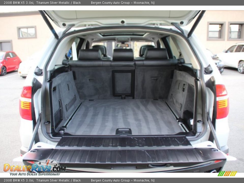 2008 BMW X5 3.0si Titanium Silver Metallic / Black Photo #24