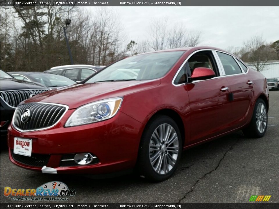 2015 Buick Verano Leather Crystal Red Tintcoat / Cashmere Photo #1
