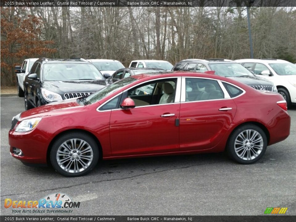 Crystal Red Tintcoat 2015 Buick Verano Leather Photo #3