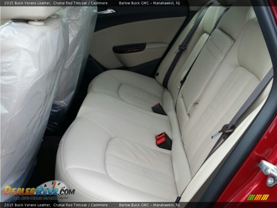2015 Buick Verano Leather Crystal Red Tintcoat / Cashmere Photo #6