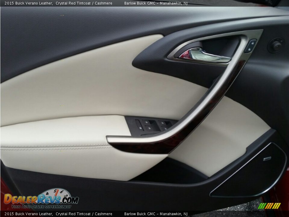 2015 Buick Verano Leather Crystal Red Tintcoat / Cashmere Photo #8