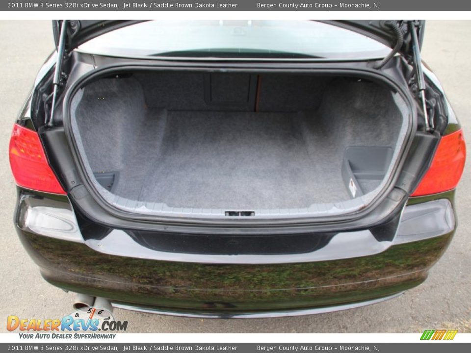 2011 BMW 3 Series 328i xDrive Sedan Jet Black / Saddle Brown Dakota Leather Photo #21