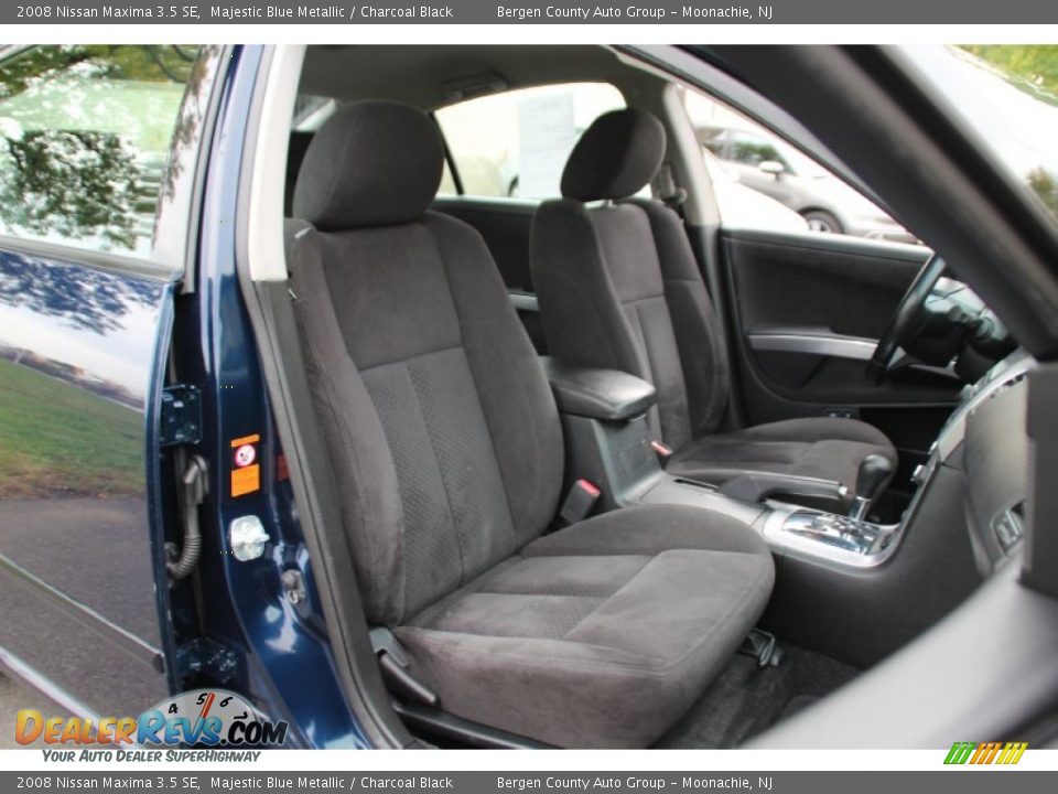 2008 Nissan Maxima 3.5 SE Majestic Blue Metallic / Charcoal Black Photo #29