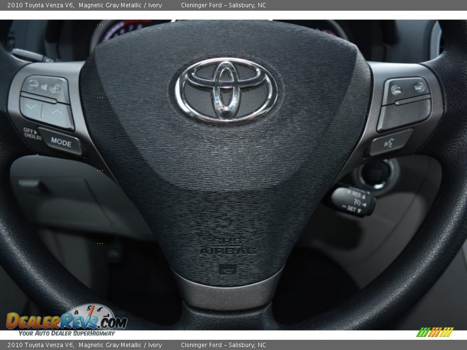 2010 Toyota Venza V6 Magnetic Gray Metallic / Ivory Photo #24