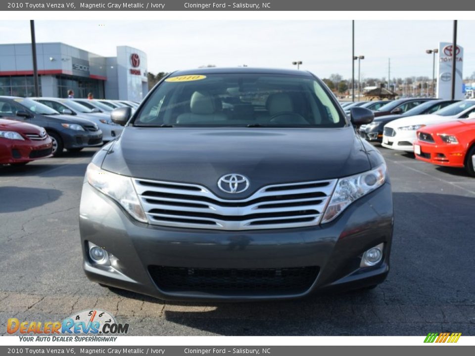 2010 Toyota Venza V6 Magnetic Gray Metallic / Ivory Photo #30