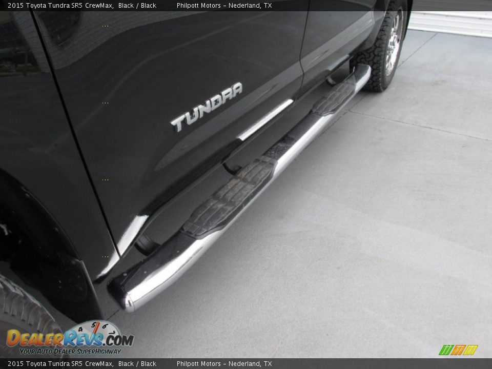 2015 Toyota Tundra SR5 CrewMax Black / Black Photo #12