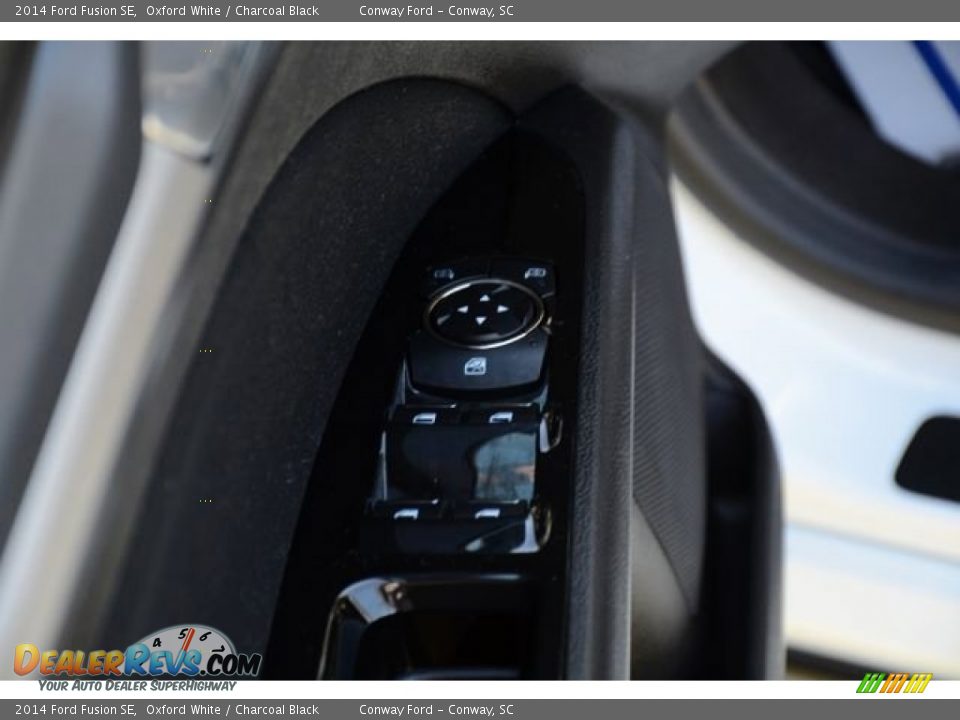 2014 Ford Fusion SE Oxford White / Charcoal Black Photo #20