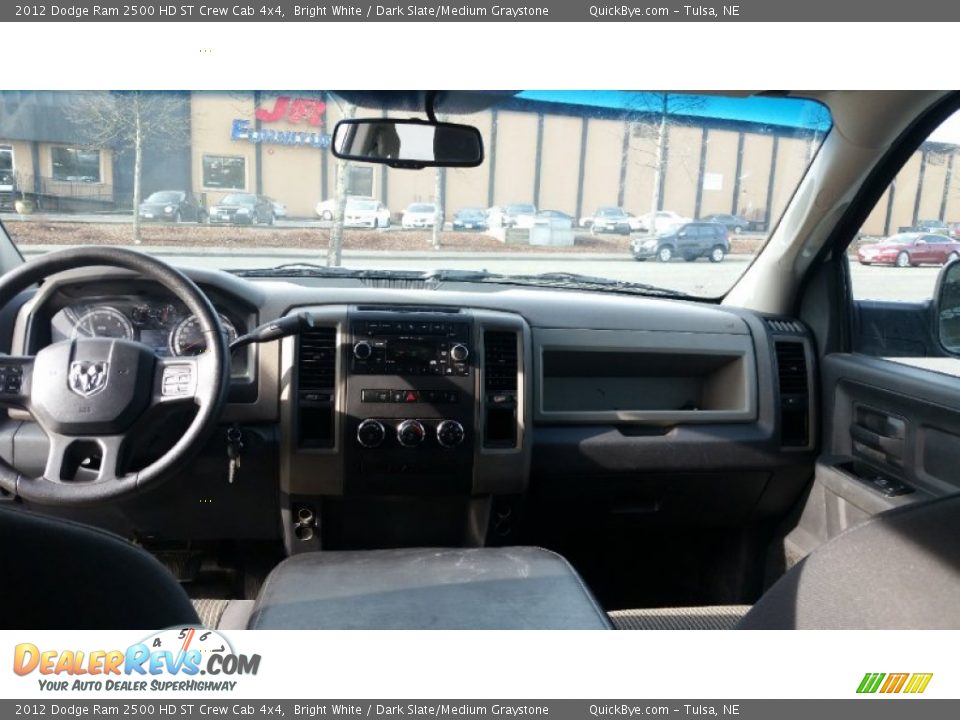 2012 Dodge Ram 2500 HD ST Crew Cab 4x4 Bright White / Dark Slate/Medium Graystone Photo #4