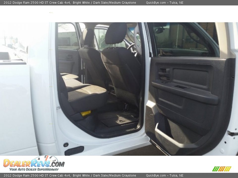2012 Dodge Ram 2500 HD ST Crew Cab 4x4 Bright White / Dark Slate/Medium Graystone Photo #7