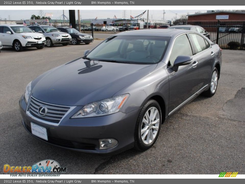 2012 Lexus ES 350 Nebula Gray Pearl / Light Gray Photo #1