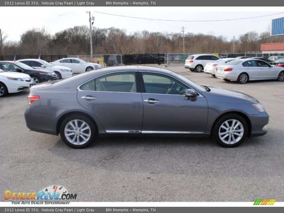 2012 Lexus ES 350 Nebula Gray Pearl / Light Gray Photo #6