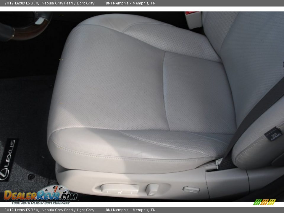 2012 Lexus ES 350 Nebula Gray Pearl / Light Gray Photo #9