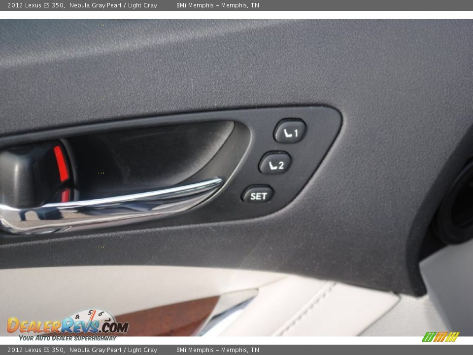 2012 Lexus ES 350 Nebula Gray Pearl / Light Gray Photo #11