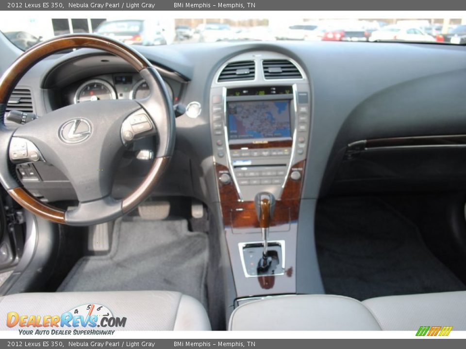 2012 Lexus ES 350 Nebula Gray Pearl / Light Gray Photo #12