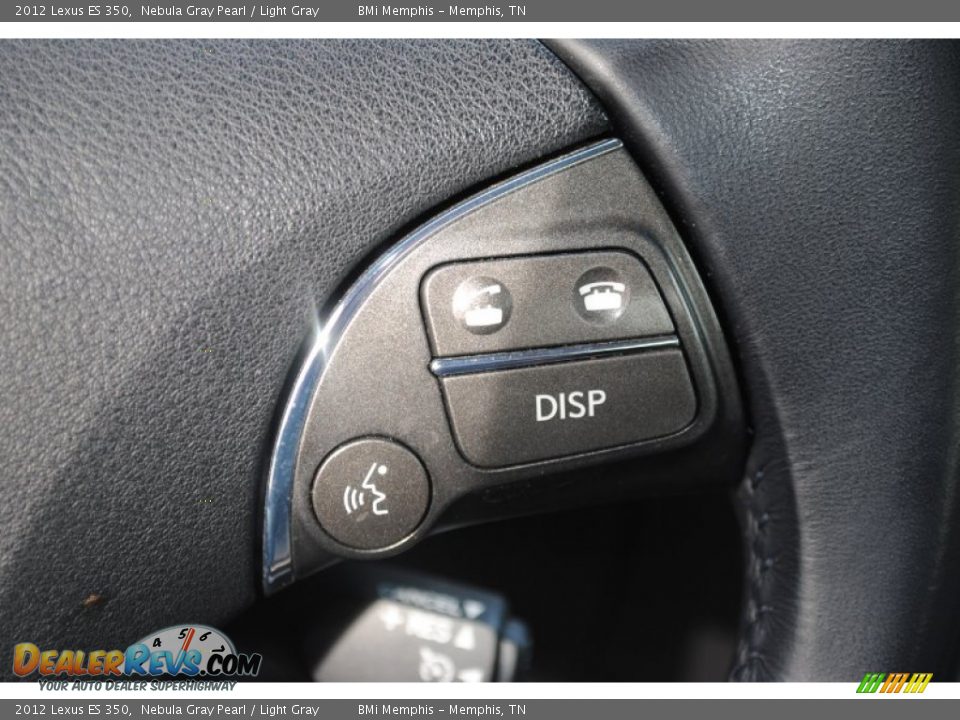 2012 Lexus ES 350 Nebula Gray Pearl / Light Gray Photo #15