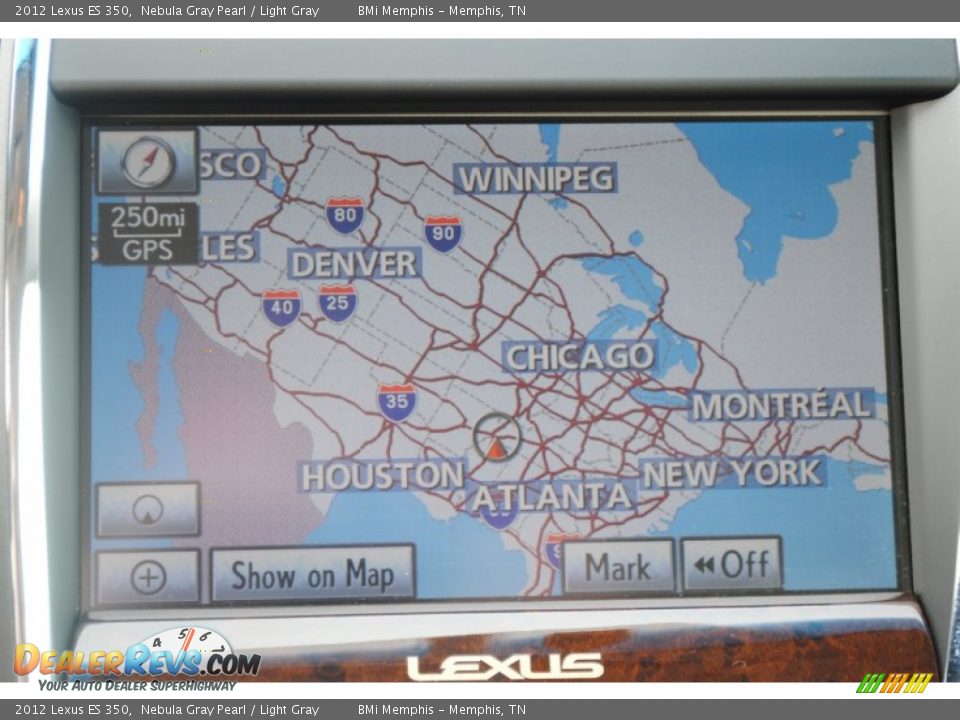 2012 Lexus ES 350 Nebula Gray Pearl / Light Gray Photo #17