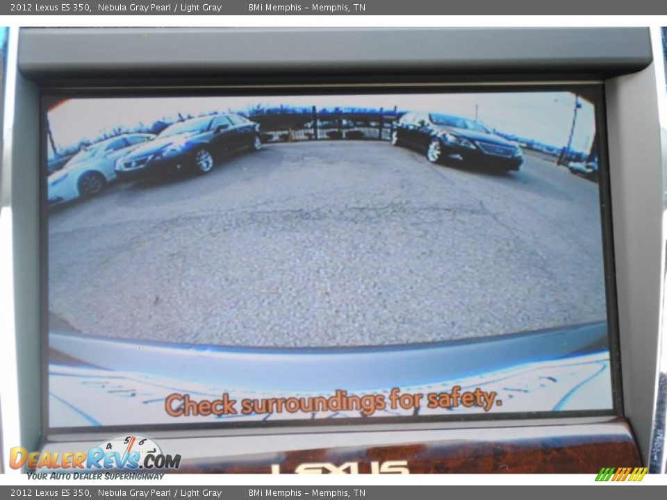 2012 Lexus ES 350 Nebula Gray Pearl / Light Gray Photo #18