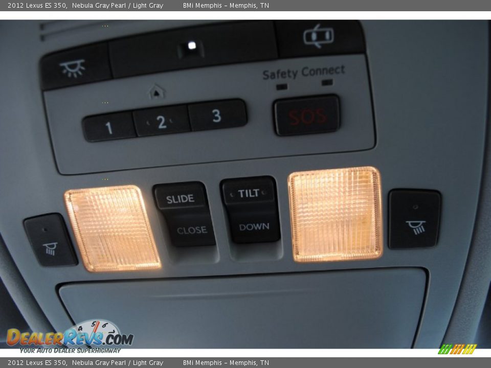 2012 Lexus ES 350 Nebula Gray Pearl / Light Gray Photo #19