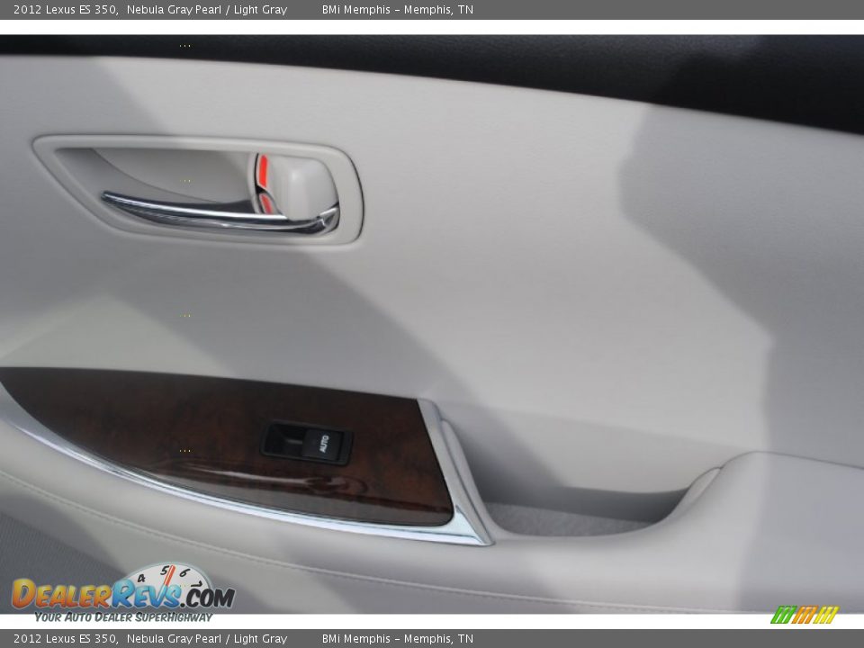 2012 Lexus ES 350 Nebula Gray Pearl / Light Gray Photo #24