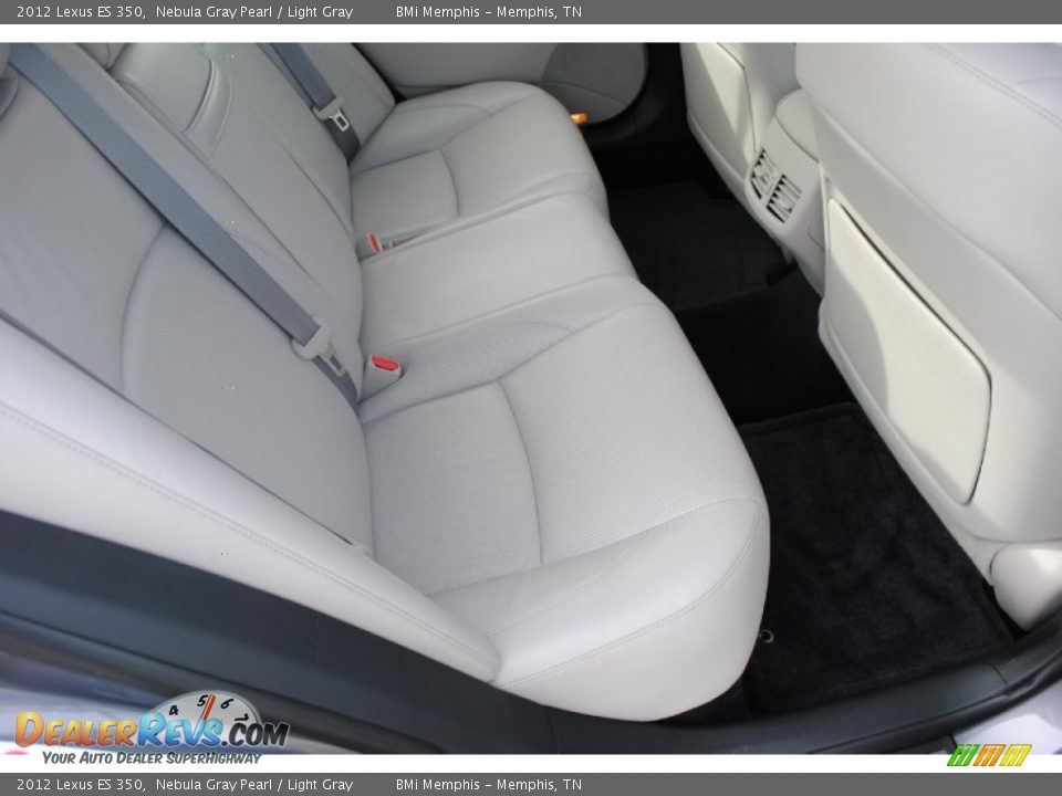 2012 Lexus ES 350 Nebula Gray Pearl / Light Gray Photo #25