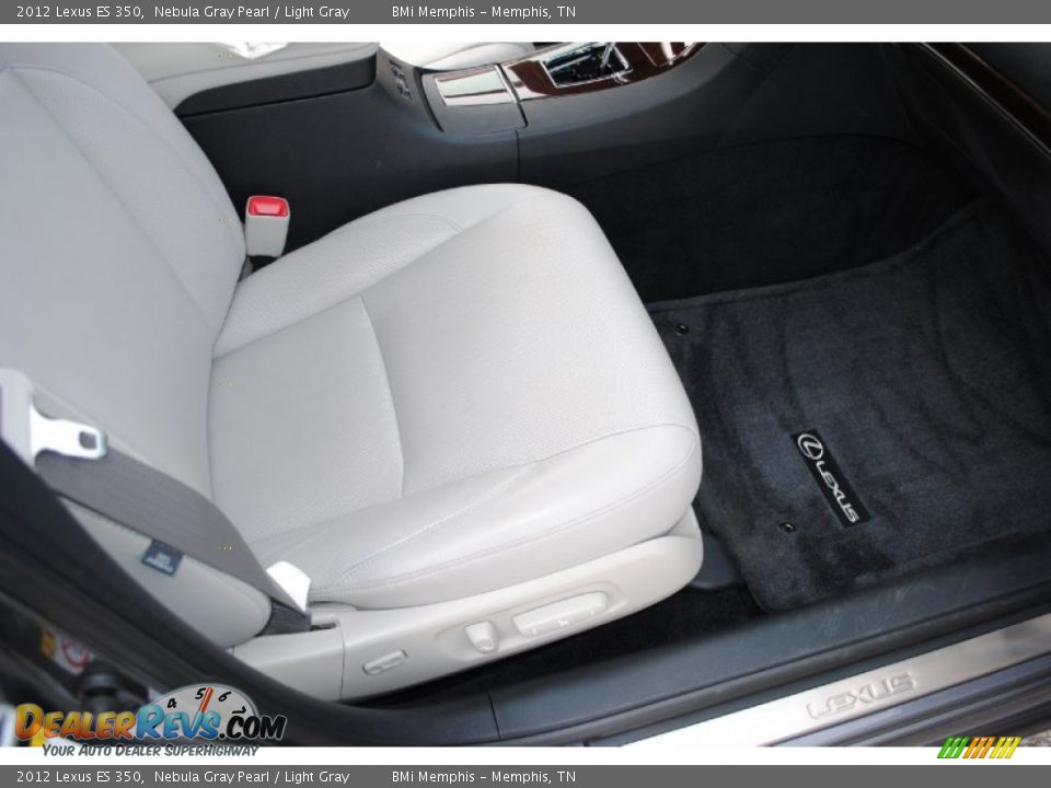 2012 Lexus ES 350 Nebula Gray Pearl / Light Gray Photo #27