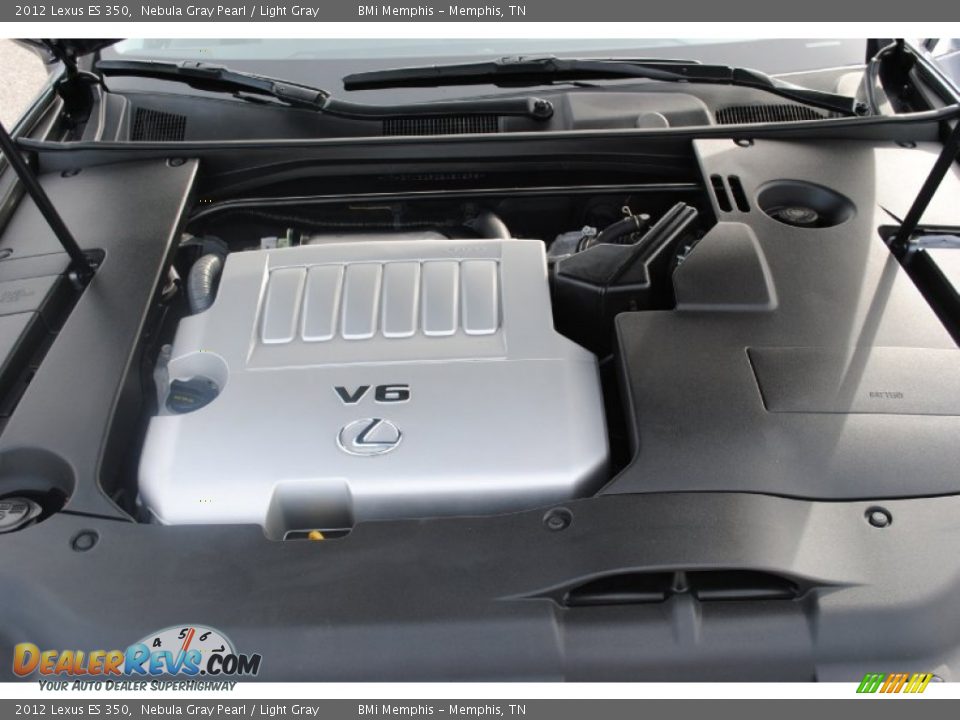 2012 Lexus ES 350 Nebula Gray Pearl / Light Gray Photo #30